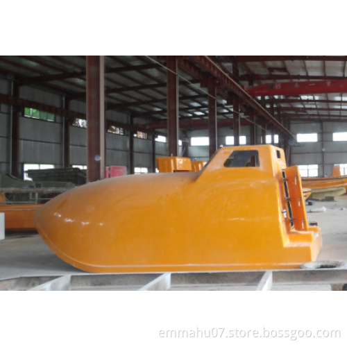 Marine life boat, fiberglass life boat,partially enclosed life boat and rescue boat